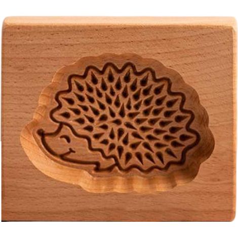 Emporte-pièces en bois à faire soi-même, moules à biscuits en bois sculptés en 3D, moules à biscuits décoratifs pour la pâtisserie (Noël, Thanksgiving, Halloween, Pâques). (1/5)