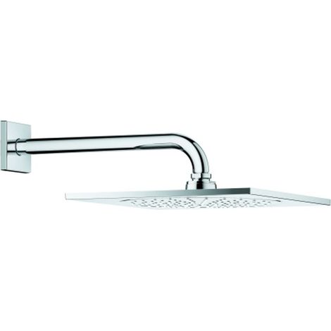 GROHE Set soffione doccia Rainshower Aqua 10" 26860 braccio doccia 286mm 9,5l/min cromo, 26860000