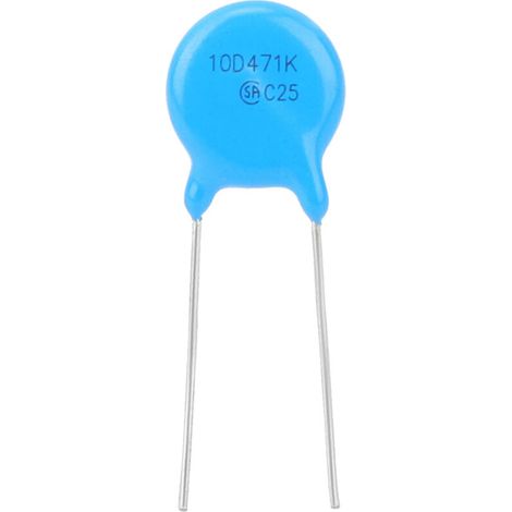 Tnfeeon Varistors 470 V, 10 Mm de Diamètre, Pack de 50, 10d471k 10k471 pour Stable. (1/5)