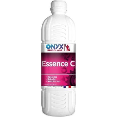 Essence minérale C Onyx 1L – Diluant, dégraissant et nettoyant pour peintures glycérophtaliques – Nettoyage en profondeur des outils – Ardea