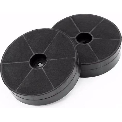 AllSpares Koolstoffilter voor Afzuigkappen geschikt voor Galvamet Magic 60/F / Magic 90/F / 0051H01000 (Ø160x48 mm)