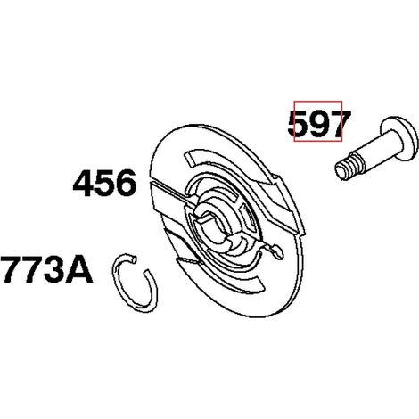 Vite originale motore rasaerba tagliaerba tosaerba BRIGGS & STRATTON 690876