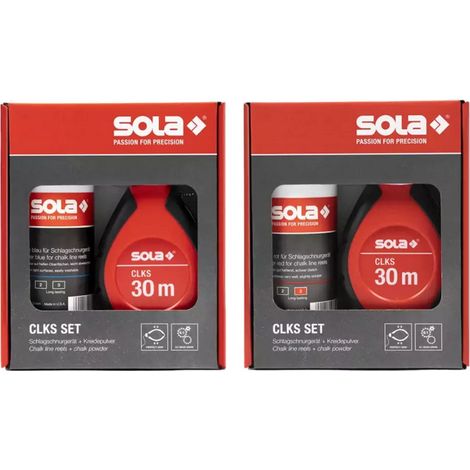 SOLA SZNUREK TRASERSKI 30m CLKS SET B + KREDA NIEBIESKA