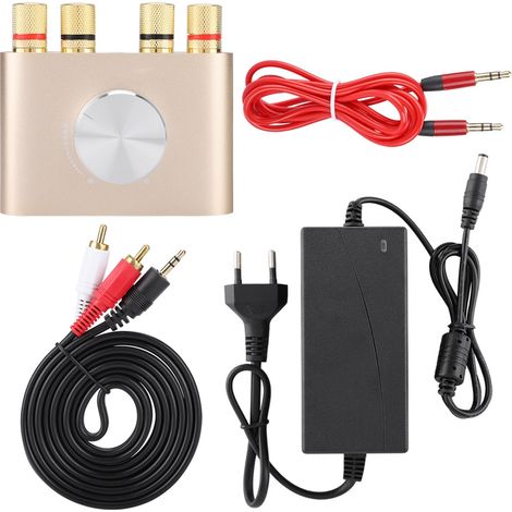 Amplificateur Audio Numérique Bluetooth 100W Stéréo Hifi Mini avec Prise UE (1/5)
