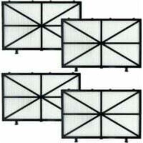 Filtre pour Robot Dolphin – Lot de 4 filtres à Cartouche Ultra Fins pour Robot Maytronics Dolphin Nautilus CC Plus. M400 et M500--