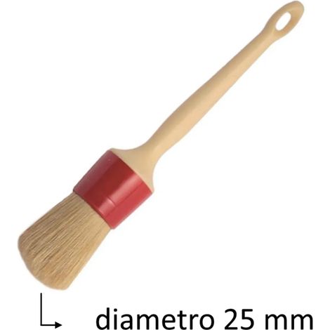 PENNELLO STROZZATO IN SETOLA BIONDA 25 X 51