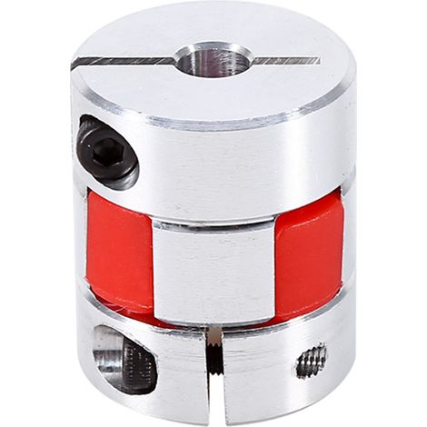 6.35mm x 10mm Flexible Plum Shaft Coupling CNC Stepper Motor Encoder Coupler