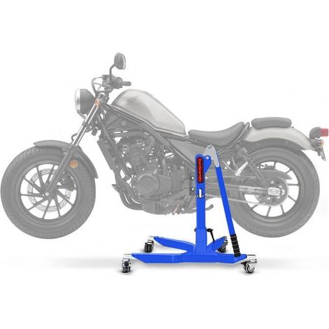 Bequille d'atelier CS Power pour Honda Rebel 500 17-25 bleu