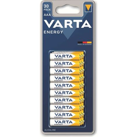 Varta ENERGY AAA Bli 30 Micro (AAA)-Batterie Alkali-Mangan  1.5 V 30 St. (1/2)