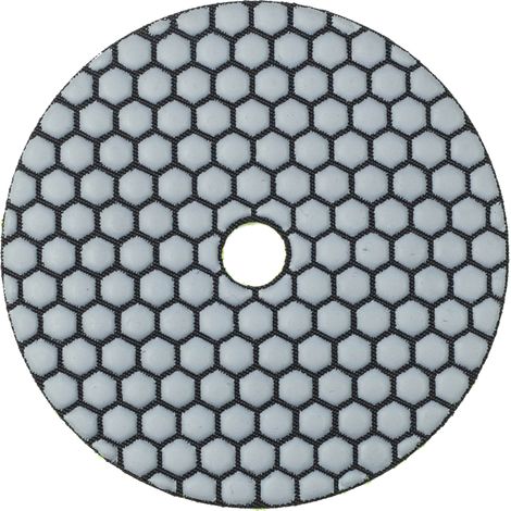 Disque de polissage diamant 125mm GR. 400 125x1,6x22,2mm en acier inoxydable (1/4)