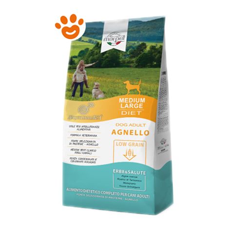 Marpet Dog Aequilibriavet Adult Medium Large Agnello - Sacco 12 Kg -