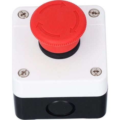Interrupteur D'Arrêt D'Urgence Bouton Champignon Étanche Pour Circuits Automatiques (1/4)