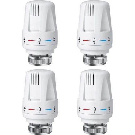 Tête thermostatique M30 x 1,5 – Réglage antigel – Installation facile – Compatible avec systèmes de chauffage M30 x 1,5 (1/5)