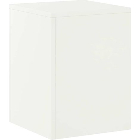 Soporte de plantas Blanco 30 x 30 x 40 cm Acero vidaXL