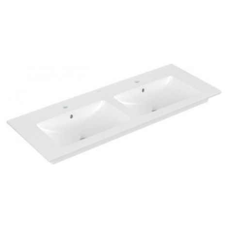 VB SchrankDWT Venticello 1300x500mm rectangulaire 2HL. m. ÜL. Blanc pierre cplus (1/3)