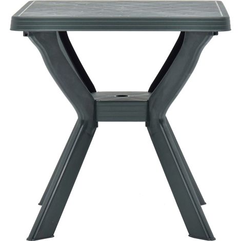 Maison Exclusive - Bistrotisch Grün 70x70x72 cm Kunststoff
