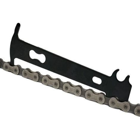 Indicateur de mesure de l'usure des chaînes de vélo pour toutes les chaînes de vélo de ville/vélo électrique/vélo de montagne MTB/vélo de course/vélo pliant - Noir (1/5)