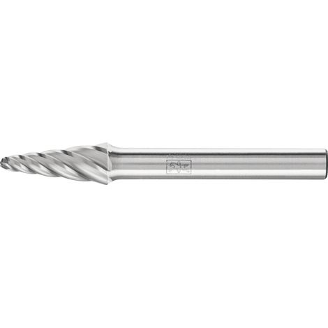 PFERD TOOLS Hartmetall Hochleistungsfrässtift ALU Rundkegel KEL Ø 08x20mm Schaft-Ø 6mm für Alu/NE Metalle (1/4)
