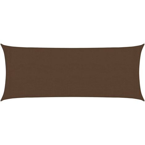 Maison Exclusive - Sonnensegel 160 g/m² Braun 2x4,5 m HDPE