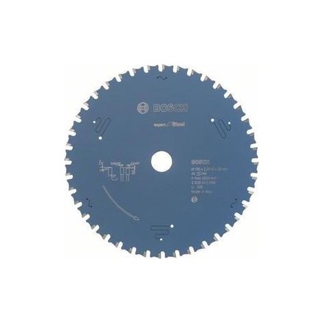 Bosch Expert for Steel hoja de sierra circular 190 mm azul