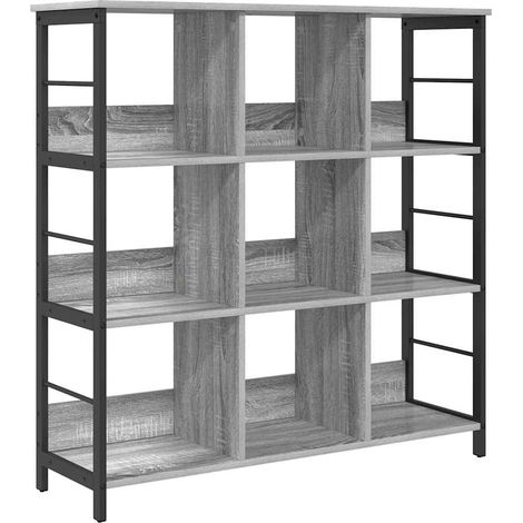 Maison Exclusive - Bücherregal Graues Sonoma 102 x 32 x 104,5 cm