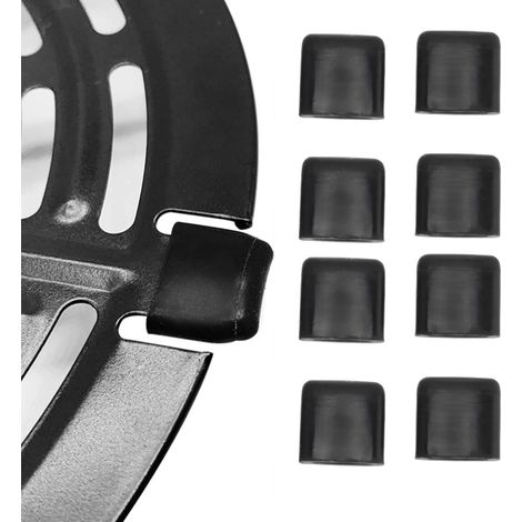 Protections d'angle en silicone de rechange pour plateaux de friteuse à air, pieds de protection pour plateaux de friteuse à air, housses de protection anti-rayures pour friteuses à air, pièces de rec (1/5)