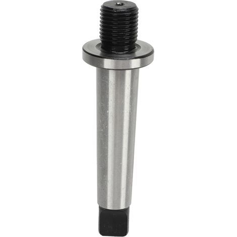 Mandrin de forage MT2-5/8-16, arbre en acier au manganèse trempé, cône Morse, adaptateur de foret à filetage à queue plate (1/5)