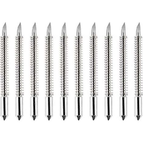Lot de 50 lames à 45° pour traceur de découpe vinyle Graphtec CB09 et CB09U, avec porte-lame. (1/5)