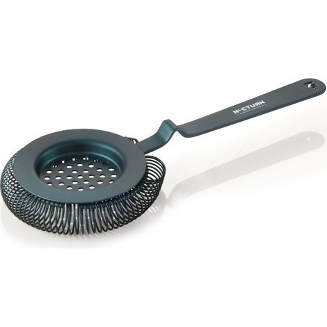 Passoire bar avec ressort Ø 8,5 cm 20,5 cm bleu mat HLC inox NOCTURN - Was Germany (1/2)