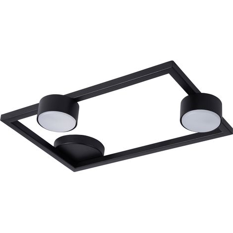 Plafoniera moderna nera rettangolare 2xGX53 Frame Sigma (1/2)