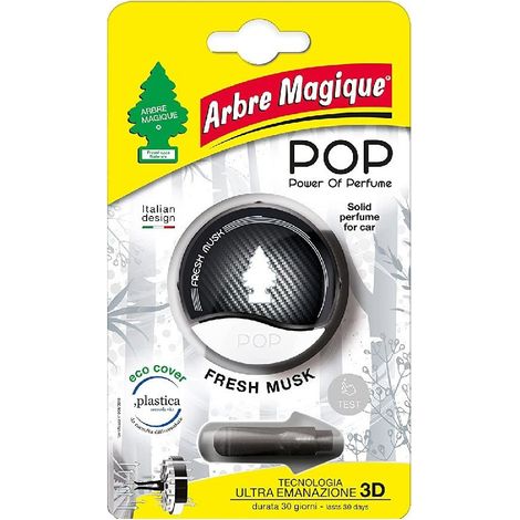 Arbre Magique Pop Désodorisant Voiture Parfum Musc Frais