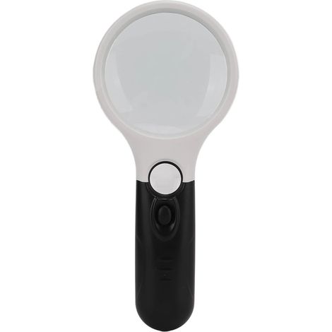 Loupe lumineuse LED avec double lentille optique acrylique haute transparence, portable et éclairante (1/5)