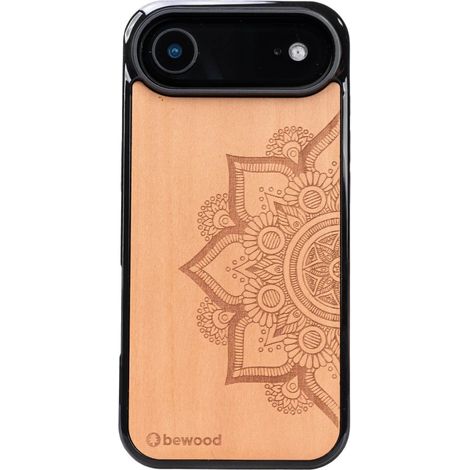 Custodia in legno Bewood per iPhone 17 Air con mandala a forma di melo (1/5)