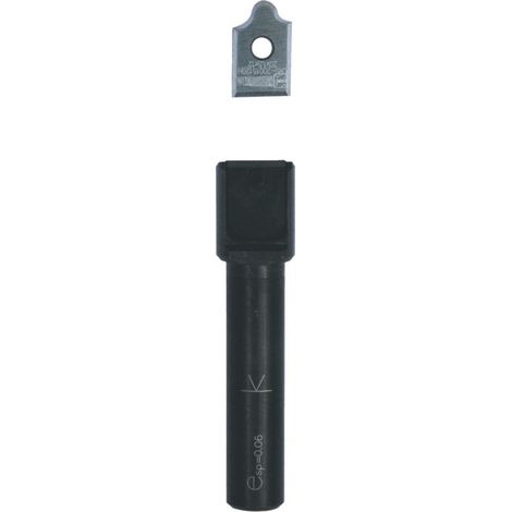 LEMAN Porte-Outils Rainures Decoratives CNC Queue 12.5 mm 403125000, pour Plaquettes Carbure, Garantie 2 ans (1/5)