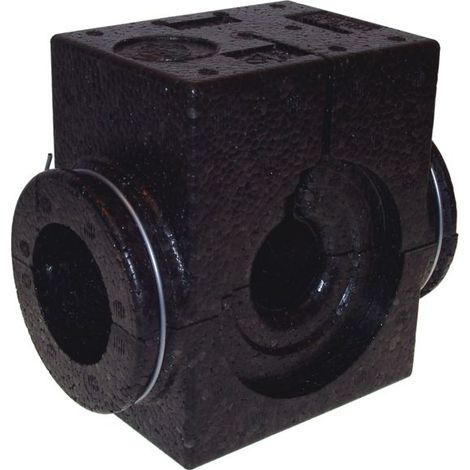 Danfoss EPP-Isolierschale DN 50, schwarz bis 120 Grad C für USV-I/M
