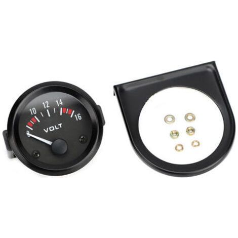 Voltmetro universale per auto da 12 V, 52 mm/2 pollici, indicatore di tensione da 8 a 16 V BX100007 (1/5)