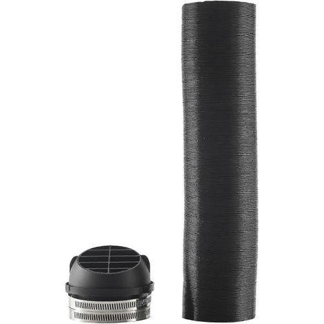 Tuyau de ventilation de chauffage 75 mm avec clip de serrage pour Webasto Eberspach Crude Oil-parki (1/5)