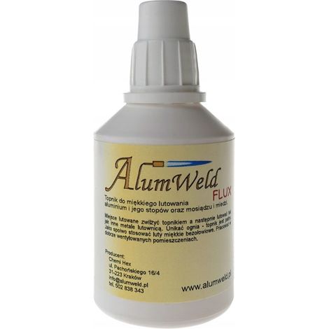 Flux F01S 40 ml pour soudure aluminium à l'étain et fer à souder