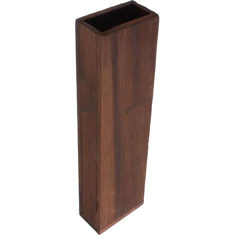Jardinière Suspendue Facile à Installer en Bois Style Bohème Décoration Murale pour Fleurs Séchées et Plantes Artificielles pour Chambre ou Hôtel (1/5)