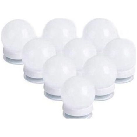 Lumiere Led Pour Miroir De Courtoisie - 3 Modes Couleur - 10 Niveaux Dimmable - USB Alimente - Adhesif - Pour Salle De Bain Vanite - 1 Set (1/4)