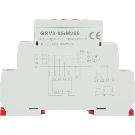 GRV8-05 Dreiphasen-Spannungsüberwachungsrelais, Phasenfolge-Phasenausfallschutz M265 (1/5)
