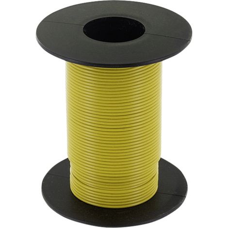 econ connect KL025GE25 Litze  1 x 0.25 mm² Gelb 25 m