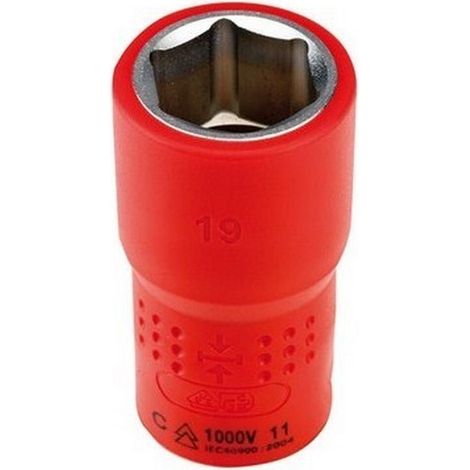 Llave de vaso aislada VDE 1/2' 32 mm ALYCO (1/2)