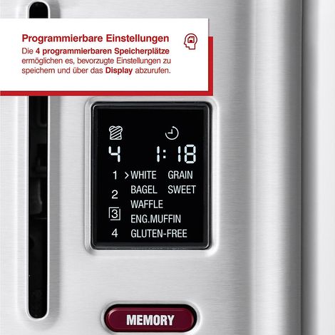 Solis Flex Toaster 8004 Edelstahl-Toaster