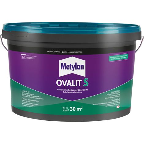 Pegamento Ovalit S Aislantes Interiores 12kg - Metylan