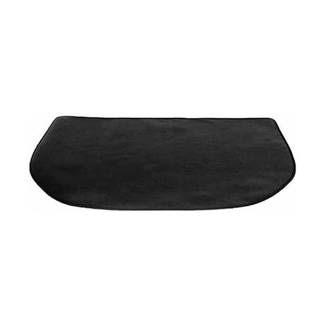 Haardmatten brandwerend - haard Vuurvaste mat - Brandwerende mat - Fiberglas - Brandwerende open haard - Kachel accessoires - Voor houtkachels binnen en buiten - 106 x 61 cm - Zwart (1/5)