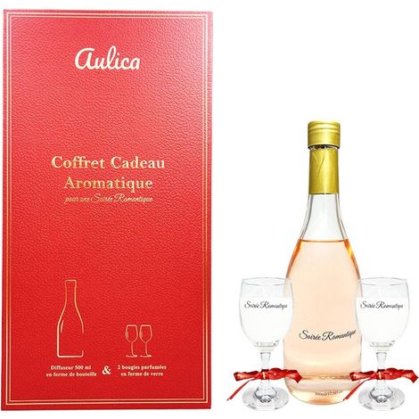 Coffret Cadeau Bougies Parfumées et Diffuseur en Verre Transparent 21,1 x 40,8 x 9,5 cm - PANGIVO (1/5)