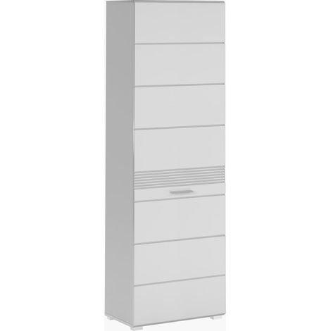 Linus Kleiderschrank 1 Türen weiß.
