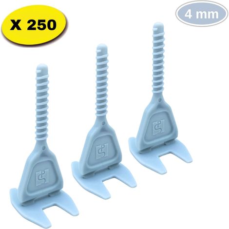 250 croisillons autonivelants LEVEL FIT 4 mm - Pose carrelage 2 à 22 mm – SHAFFER PRO (1/4)