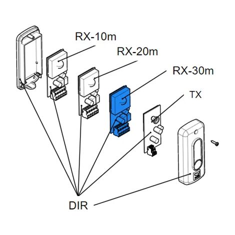 came pièce détachée carte électronique rx dir30 119rir139 (1/3)